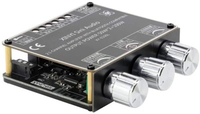 DHRUV-PRO XY-E100L 2.1Channel Digital Amplifier-Compatible 5.1 Subwoofer Module-50WX2+100W 100 W AV Power Amplifier(Black)