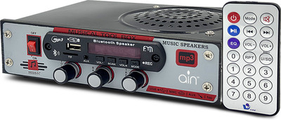 ain Multimedia Speaker with Bluetooth, USB, SD Card , AC/DC FM Radio 80 W AV Power Amplifier(Black, Grey)