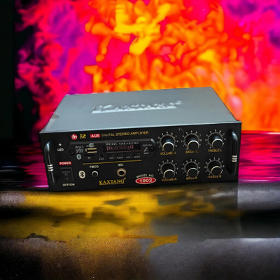 KAXTANG clatter 1002 Bluetooth Digital Stereo Amplifier BT/ USB//SD Card /FM /AUX 5000 W AV Power Amplifier(Black)