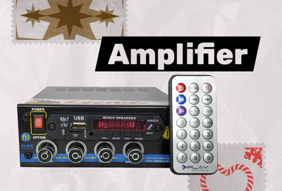 servostar india pvt ltd 012 50 W AV Control Amplifier(Black)