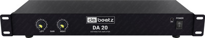 Da.Beatz. DA 20 Distributor Amplifier for DJ Disco, Party and Other Ocassions, DJ Mixer 10 W AV Power Amplifier(Black)