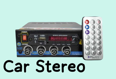 servostar india pvt ltd Car Stereo Player 50 W AV Control Amplifier(Black)