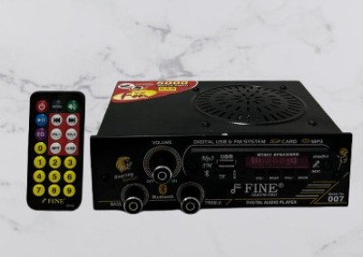 FINE 007 HERO IPL AMPLIFIER Multimedia Player with Bluetooth,Aux,FM Radio 150 W AV Power Amplifier(Black)