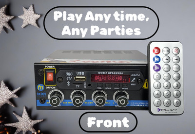 servostar india pvt ltd 09 50 W AV Control Amplifier(Black)