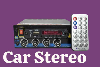 servostar india pvt ltd Car Stereo for Vehicles 50 W AV Control Amplifier(Black)