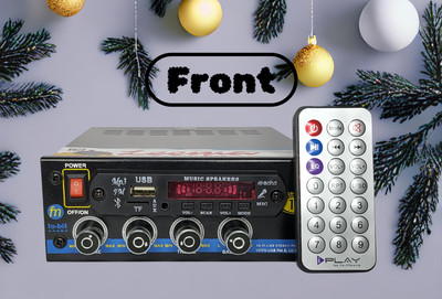 servostar india pvt ltd 08 50 W AV Control Amplifier(Black)