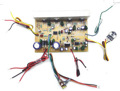 TECH AND TRADE TDA2050 IC 4.1 & 2.1 CHANNEL 4IC CONVERTIBLE TOWER SPEAKERS AMPLIFIER MAIN BOARD 200 W AV Power Amplifier(Multicolor)