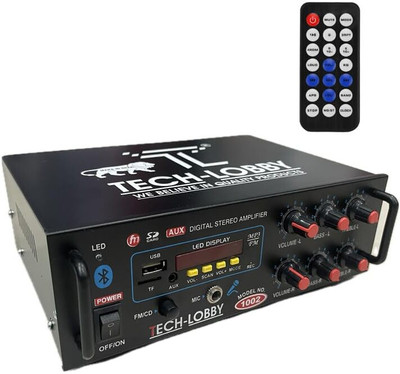 TECH-LOBBY TL-100 WATT 100 W AV Power Amplifier(Black)