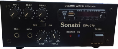 Sonato Amplifier DPA 370 30 W AV Power Amplifier(Black)