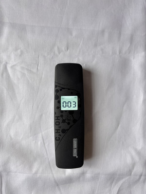 Kusam-meco Digital Alcohol Breath Analyzer | LCD BAC Tester with Audio Alert & Smart Sensor Analytical Scale