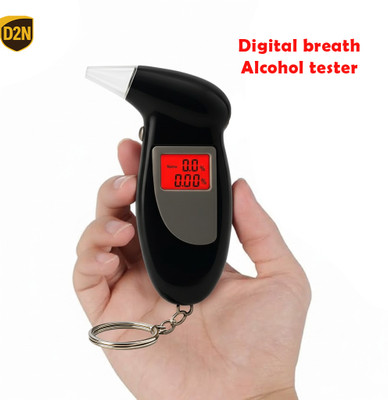 D2N Alcohol Breath Analyser Portable Digital Alcohol Tester Machine A02 Analytical Scale