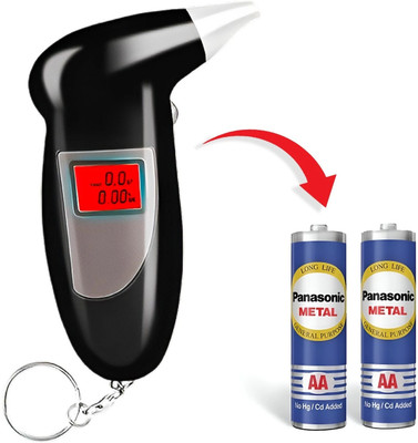 vinesto Digital Alcohol Tester | Fast & Accurate BAC with LED Display & 2 Free Batteries Analytical Scale