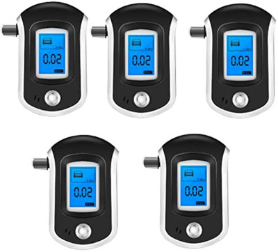 Spotview Alcohol tester with big screen | Breath Analyzer (Pack of 5) Analytical Scale