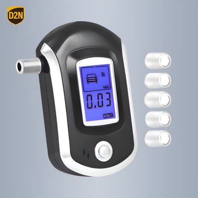 D2N Accurate Digital Alcohol Tester Machine Handheld Breathalyzer Detector 005 Analytical Scale