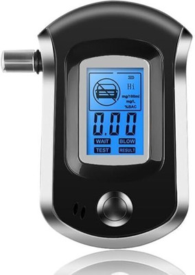 SIMMANS Professional Alcohol Tester with 5 Reusable Mouthpieces & LCD Display | Best Analytical Scale