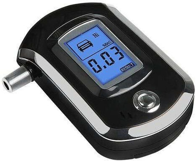 SIMMANS Professional Digital Alcohol Tester with LCD Display & 5 Mouthpieces | Portable Analytical Scale