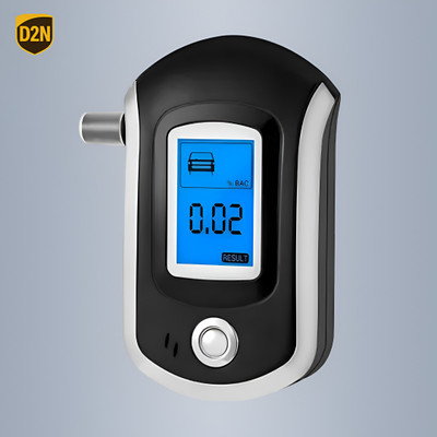 D2N Accurate Digital Alcohol Tester Machine Handheld Breathalyzer Detector 006 Analytical Scale