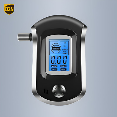 D2N AT6000 Accurate Digital Alcohol Tester Machine Handheld Breathalyzer 001 Analytical Scale
