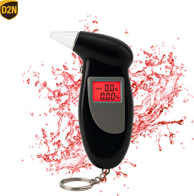 D2N Alcohol Breath Analyser Portable Digital Alcohol Tester Machine A07 Analytical Scale