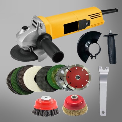 RanPra 801 with 10 wheel set heavy duty performance Angle Grinder(100 mm Wheel Diameter)