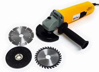 Mamodiaz Drill Machine (10mm) and Iron Cutting & Complete Set With 13 pcs Drill bit set Angle Grinder(100 mm Wheel Diameter)