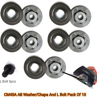 TMX Marble Cutter CM4SA AB/Washer, L bolt Set Of 10 Angle Grinder(0 mm Wheel Diameter)