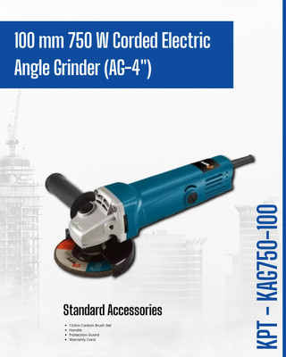 KPT 750W Angle Grinder(100 mm Wheel Diameter)