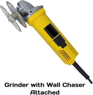 RanPra WALL CHASER WITH 4 INCH ANGLE GRINDER Handheld Tile Cutter(1050 W)