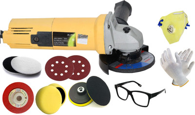 Digital Craft Angle Grinder Hi-Max Grinding Machine Metal Polisher Angular Power Tool Metal And Stone Cutting,Sanding Polishing Angle Grinder(100 mm Wheel Diameter)