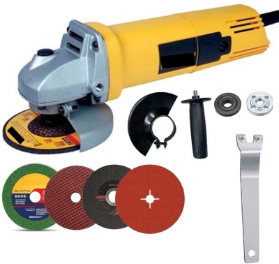 RanPra ANGLE GRINDER (801) WITH 3 METAL CUTTING WHEEL AND 1 FIBER DISC Angle Grinder(100 mm Wheel Diameter)