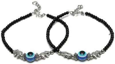 Agastya Creaations Alloy Anklet(Pack of 2)