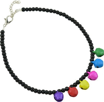 house of common Designer Stylish Crystal Anklet Alloy Anklet