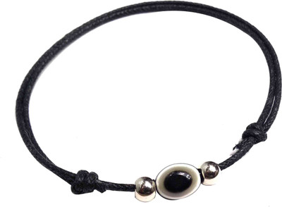 Gurjari Jewellers EvilEye and Beads two layer thread anklet/nazariya anklet Cotton Dori Anklet
