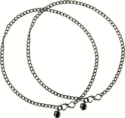 Kreatknit Metal Anklet(Pack of 2)