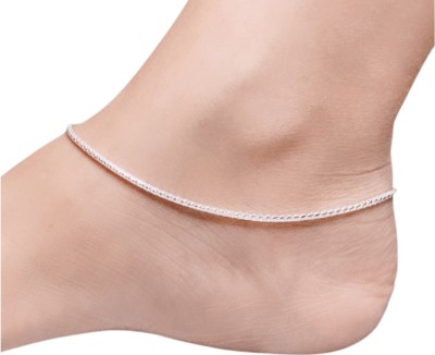 GJH 925 pure anklets- Chain Anklet (1 piece) Sterling Silver Anklet