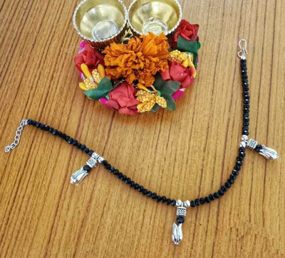 Agastya Creaations Alloy Anklet(Pack of 2)