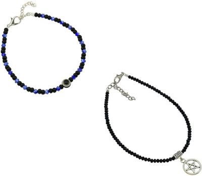 HIGH TRENDZ Alloy Anklet(Pack of 2)