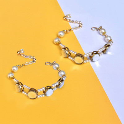 Beabhika Alloy Anklet(Pack of 2)
