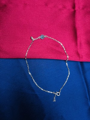 arte jewels 92.5 silver Evil Eye Anklet Sterling Silver Anklet