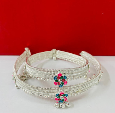 BHORIWAL Alloy Anklet(Pack of 2)