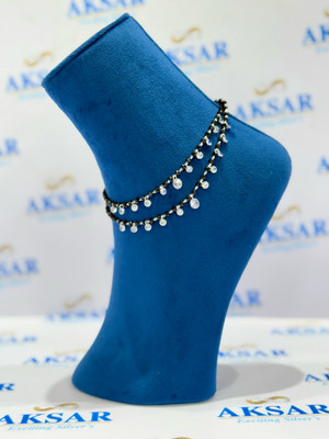 Aksar exciting silvers Sterling Silver Anklet