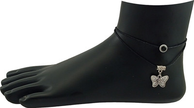 HIGH TRENDZ Premium Stylish Two Layer Knot Cotton Dori Anklet