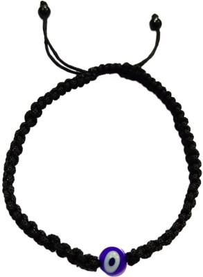 Alys Enterprise Evil Eye Anklet with Handcrafted Black Thread Fabric Anklet