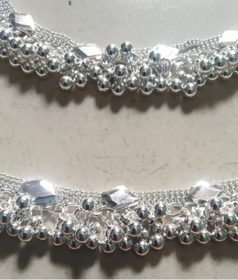 AANYACRYSTAL Alloy Anklet(Pack of 2)