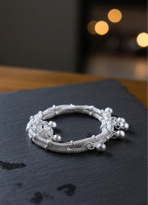 Footride SILVERBALLS02 Brass Anklet