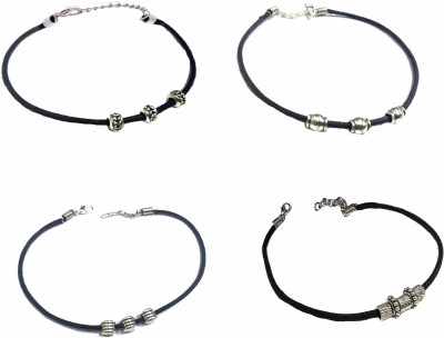 Gurjari Jewellers Thread Anklet Cotton Dori Anklet(Pack of 4)