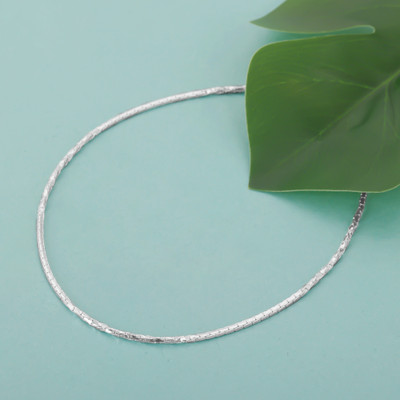 GIVA Sterling Silver Sparkling Light Anklet For Womens and Girls Sterling Silver Toe Anklet