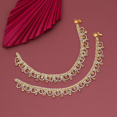 Shyuri Brass Anklet(Pack of 2)