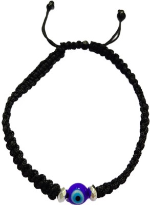 Alys Enterprise Evil Eye Anklet with Handcrafted Black Thread Fabric Anklet