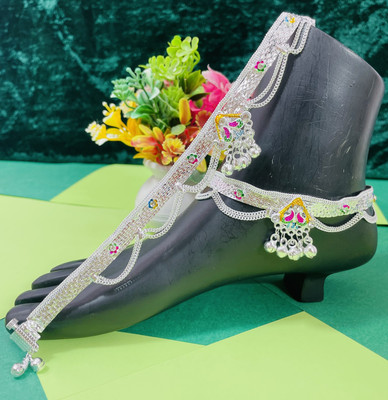 BHORIWAL Alloy Anklet(Pack of 2)